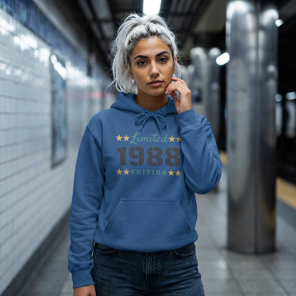 1988 Limited Edition Skull Hoodie