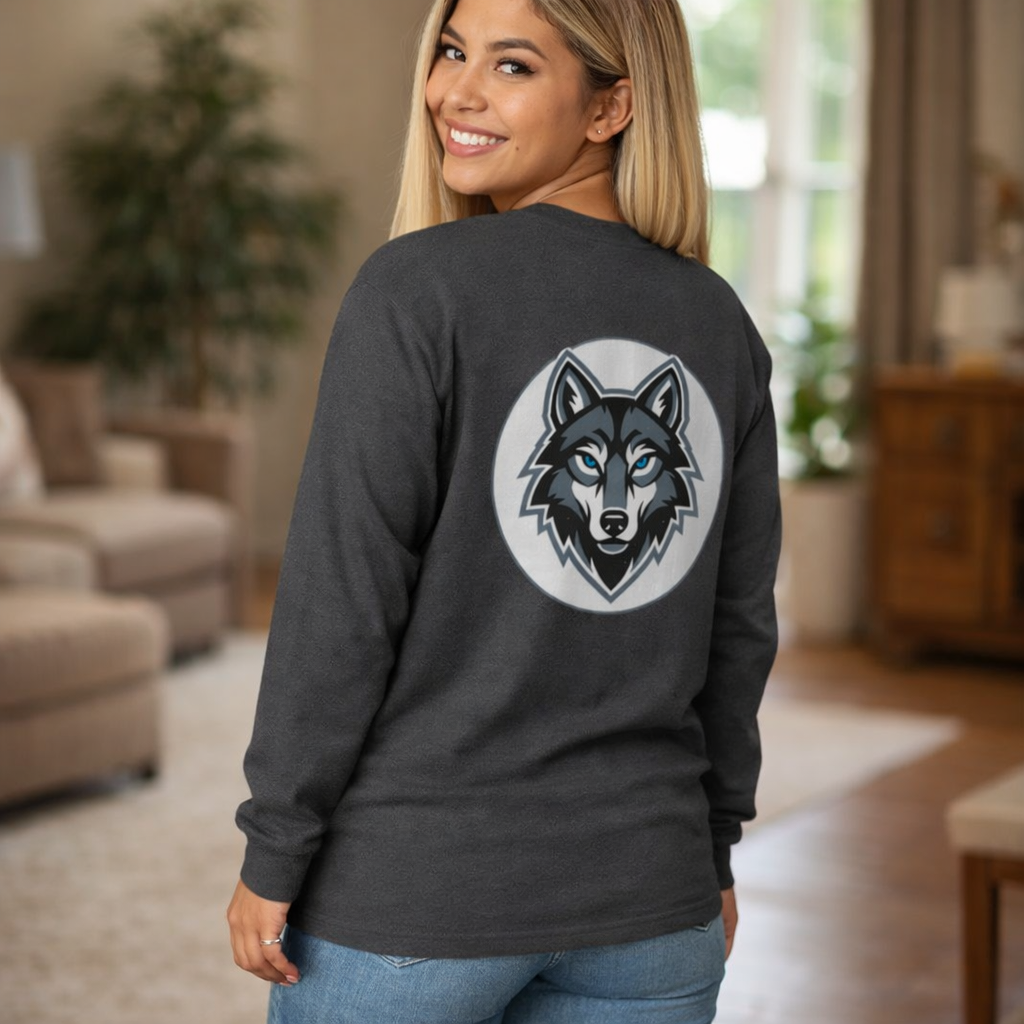 Wolf Head Long Sleeve Tee