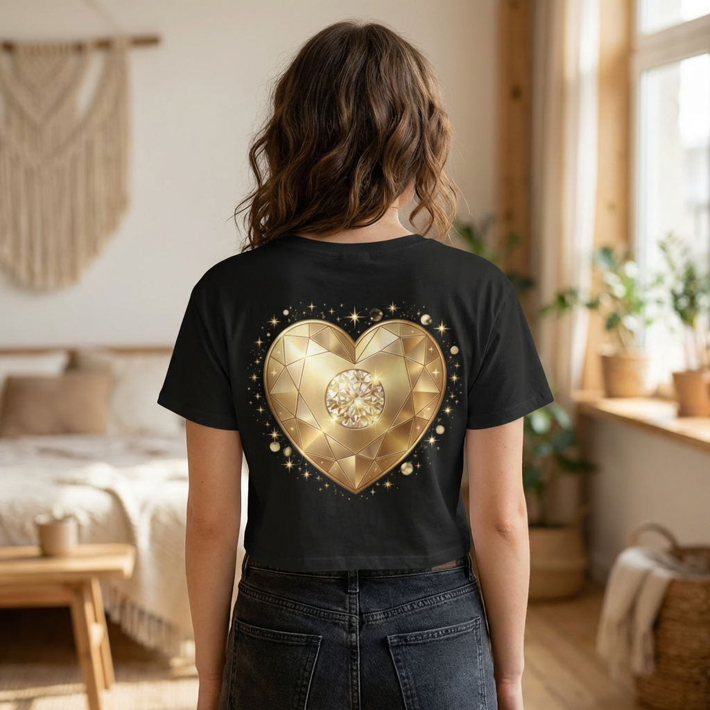 Champion Diamond Heart Luxe Tee