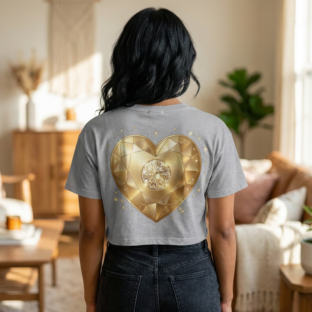 Champion Diamond Heart Luxe Tee