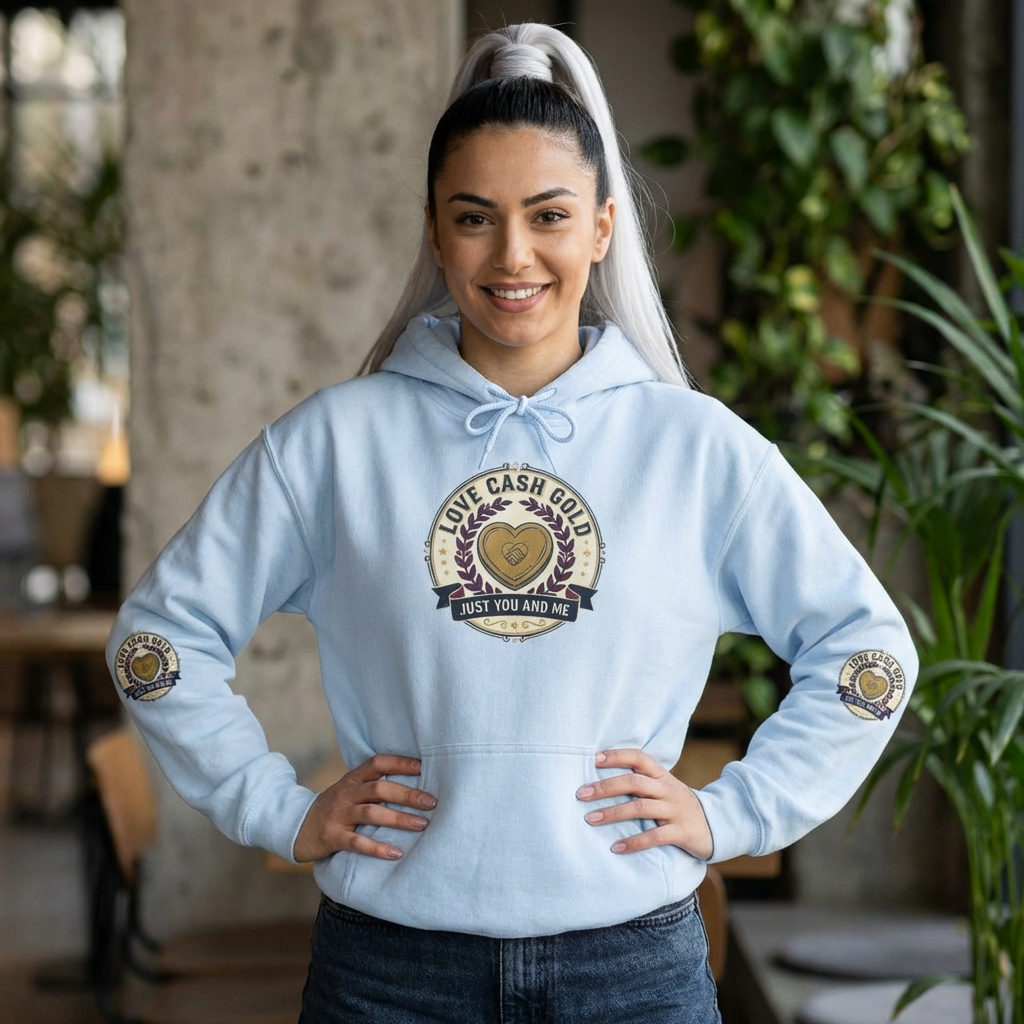 Love Cash Gold "Just You and Me" Hoodie