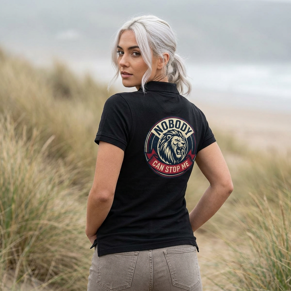 Women’s Polo — "Nobody Can Stop Me"