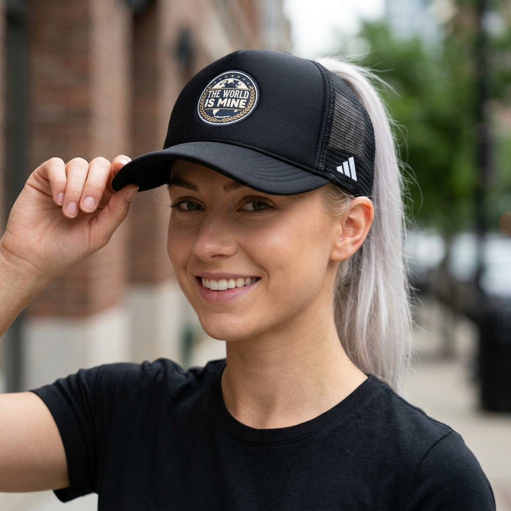Adidas Hat — 'The World Is Mine'
