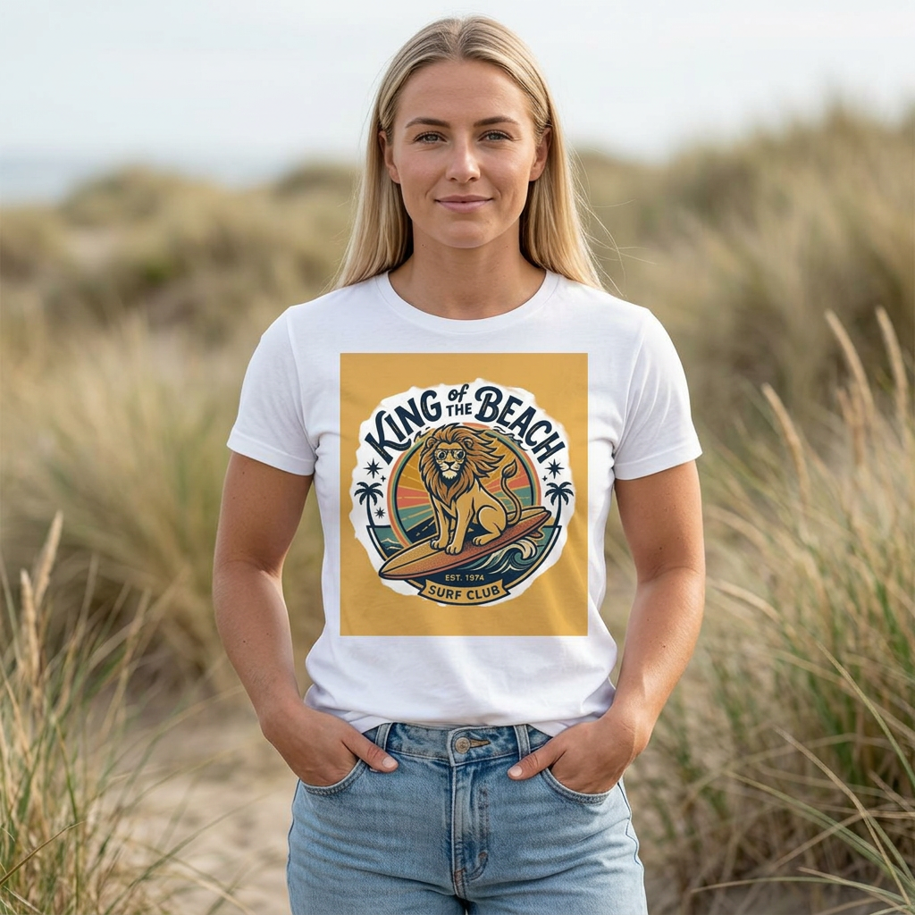 King of the Beach Surf Club T-Shirt
