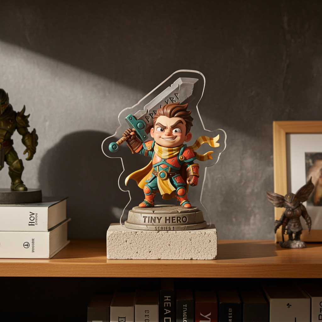 Tiny Hero Acrylic Statue