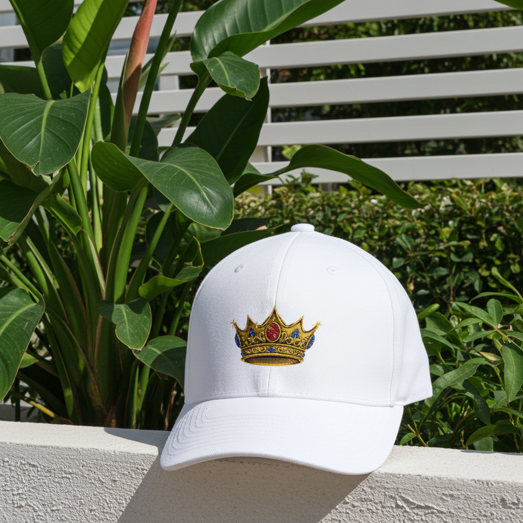 Royal Gold Crown Cap