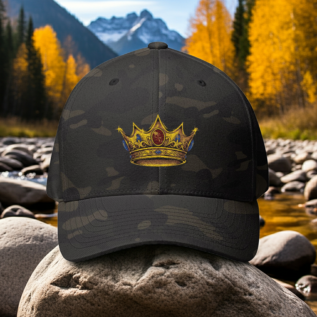 Royal Gold Crown Cap