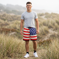 American Flag Basketball Shorts