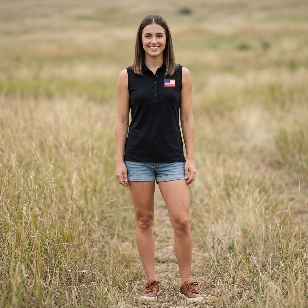 Women's Sleeveless Polo