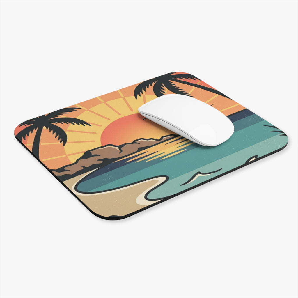 Tropical Sunset Mouse Pad