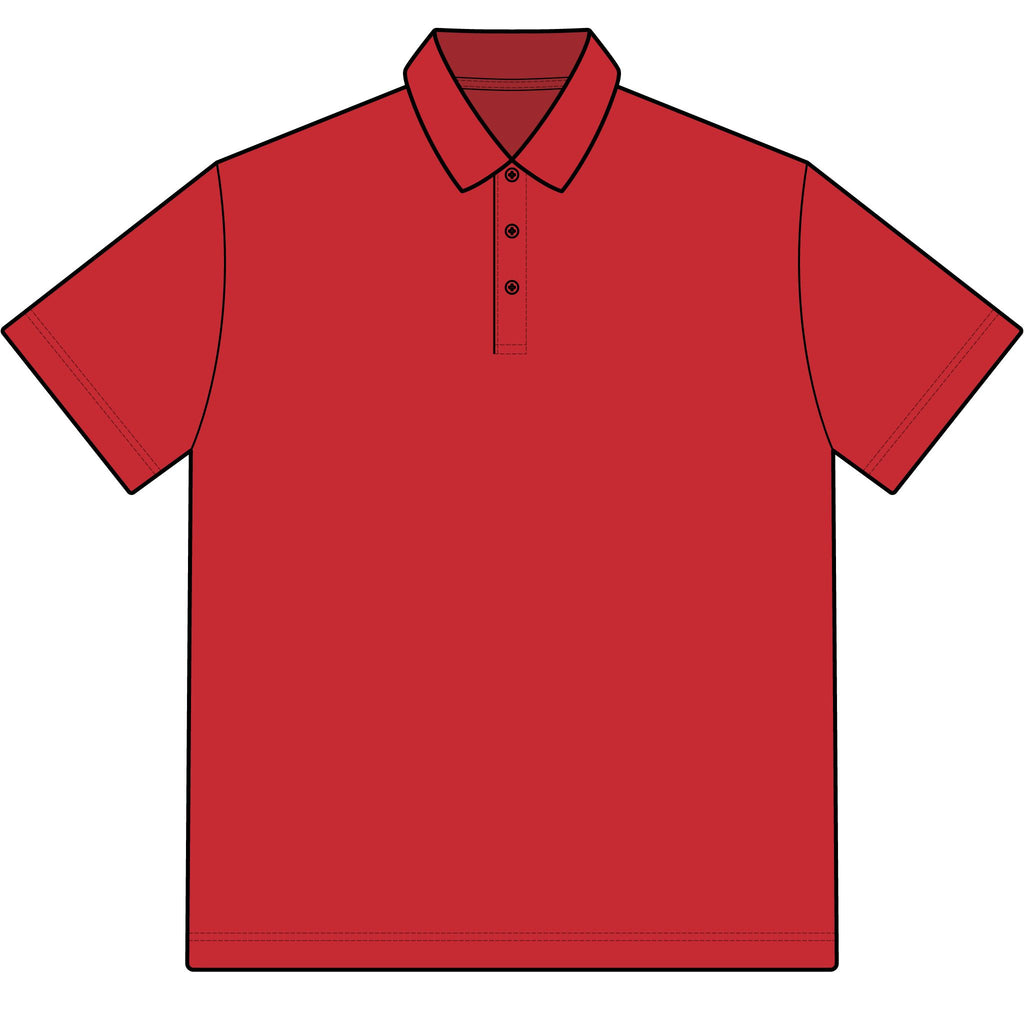 Polo Shirt - Embroidered Tiger Logo