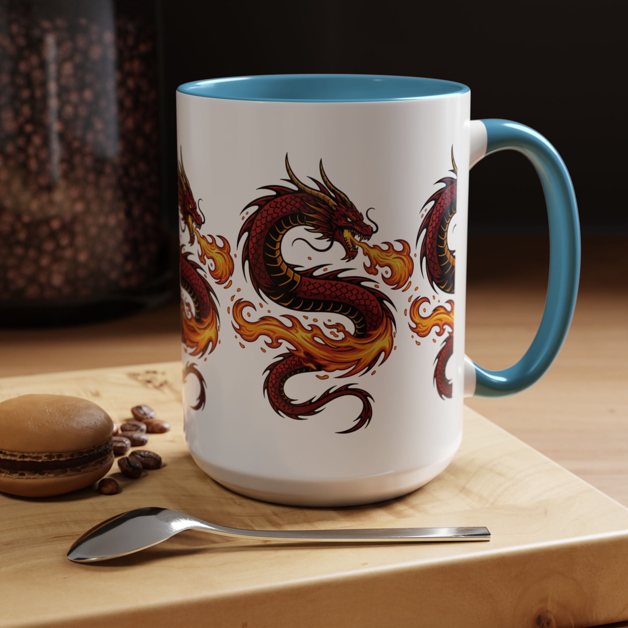 Fire Dragon Coffee Mug — Ceramic Mug (11/15 oz)