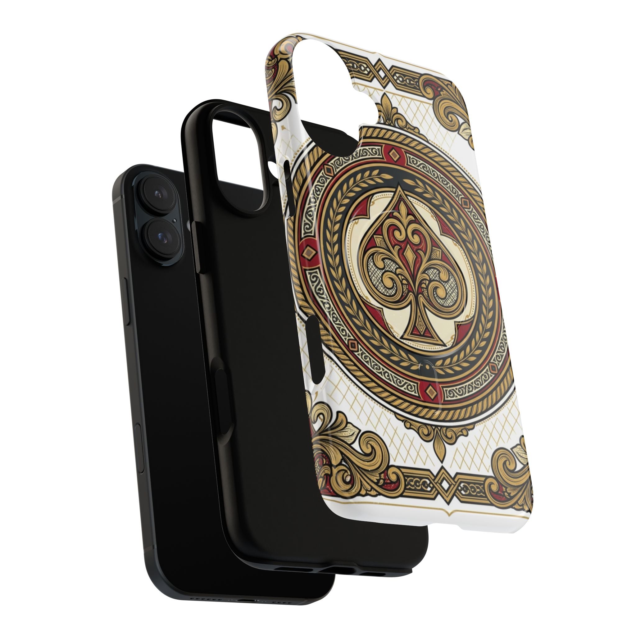 Ornate Ace of Spades Magnetic Tough Case