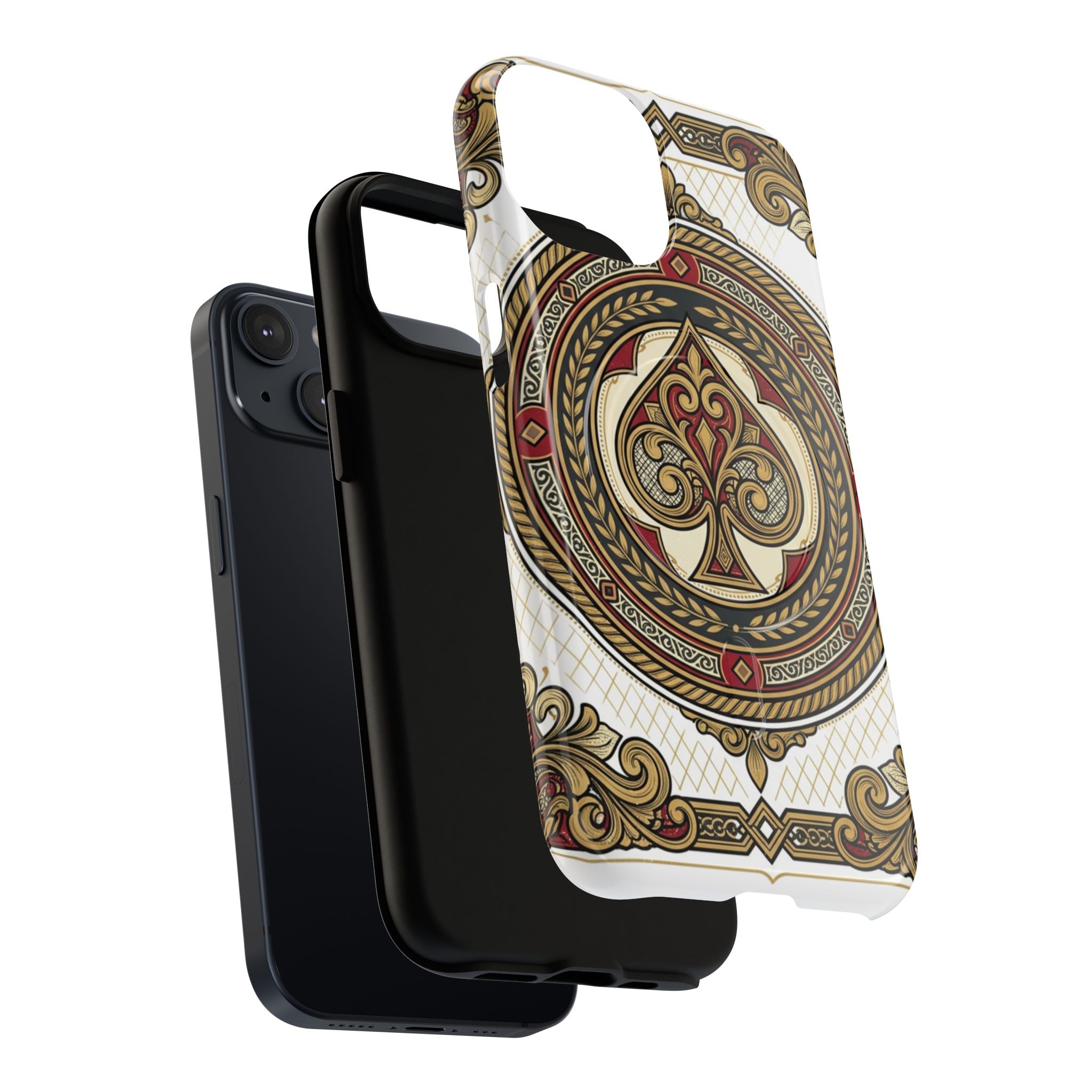 Ornate Ace of Spades Magnetic Tough Case