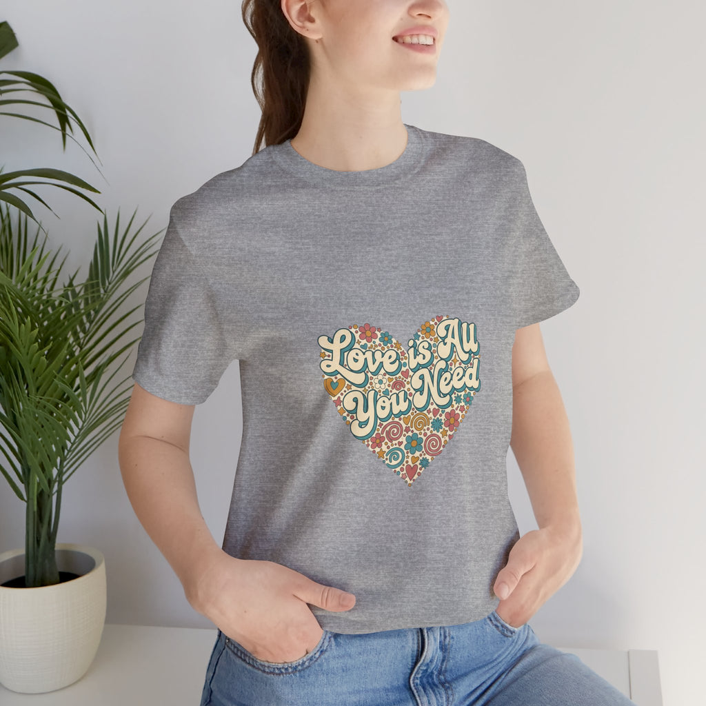 Love Is All You Need Heart Tee