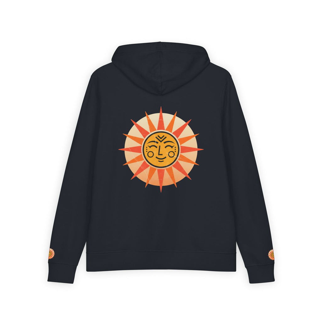 Sun Face Zip Hoodie