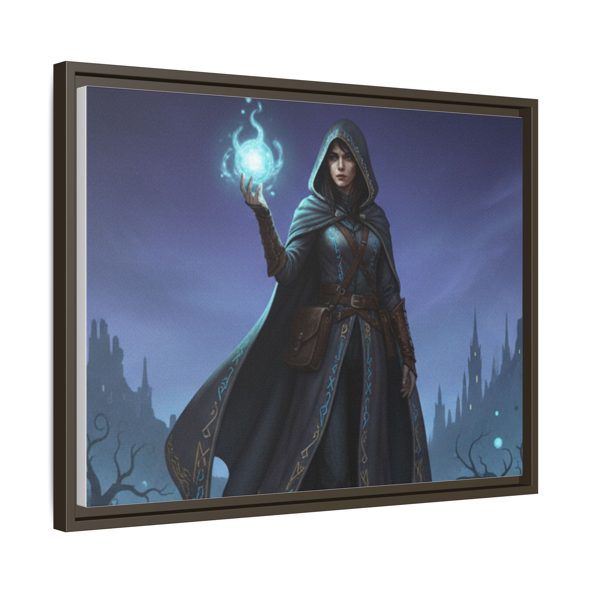 Framed Matte Canvas Wall Art