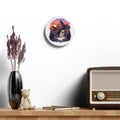 Mountain Waterfall Acrylic Wall Clock