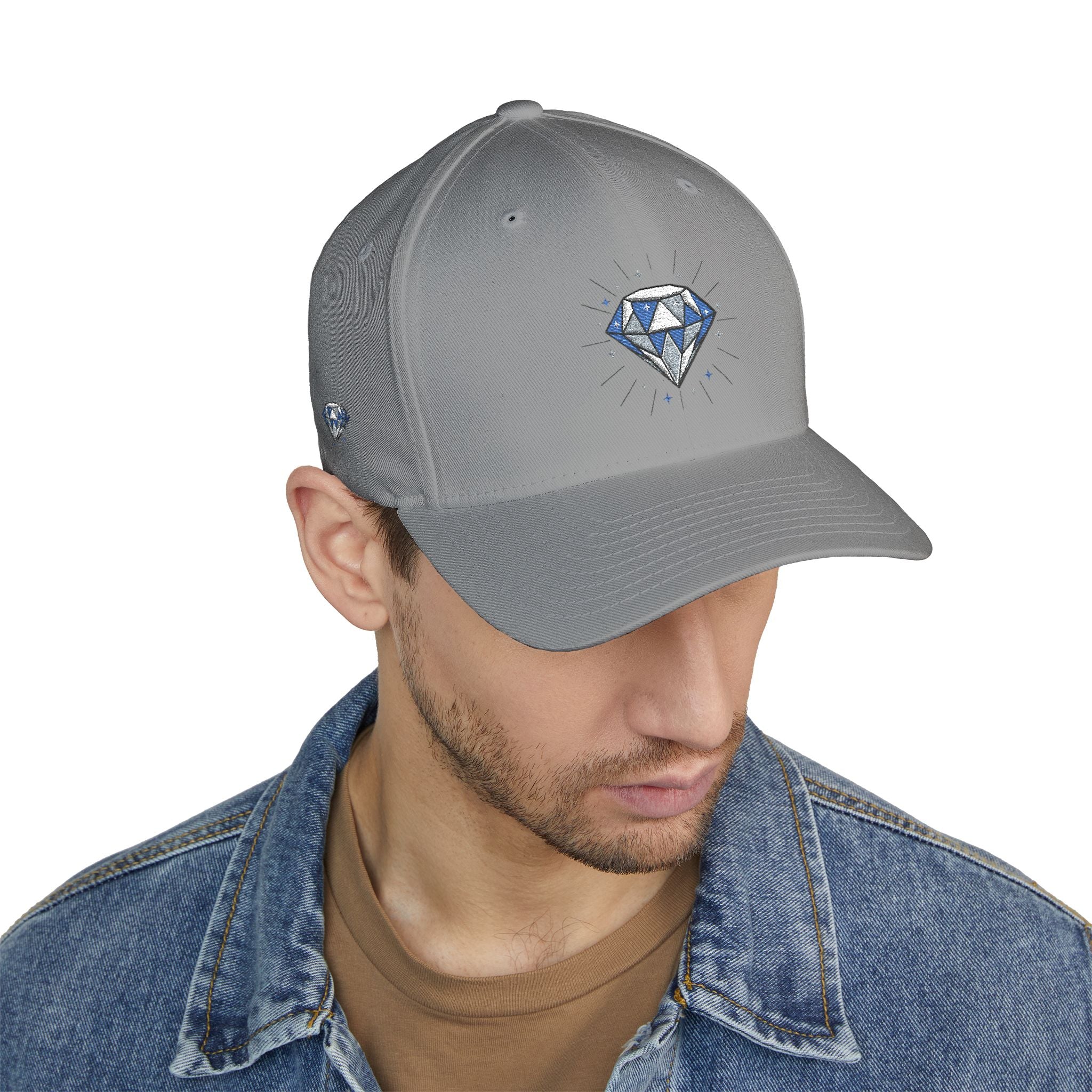 Diamond Sparkle Embroidered Cap
