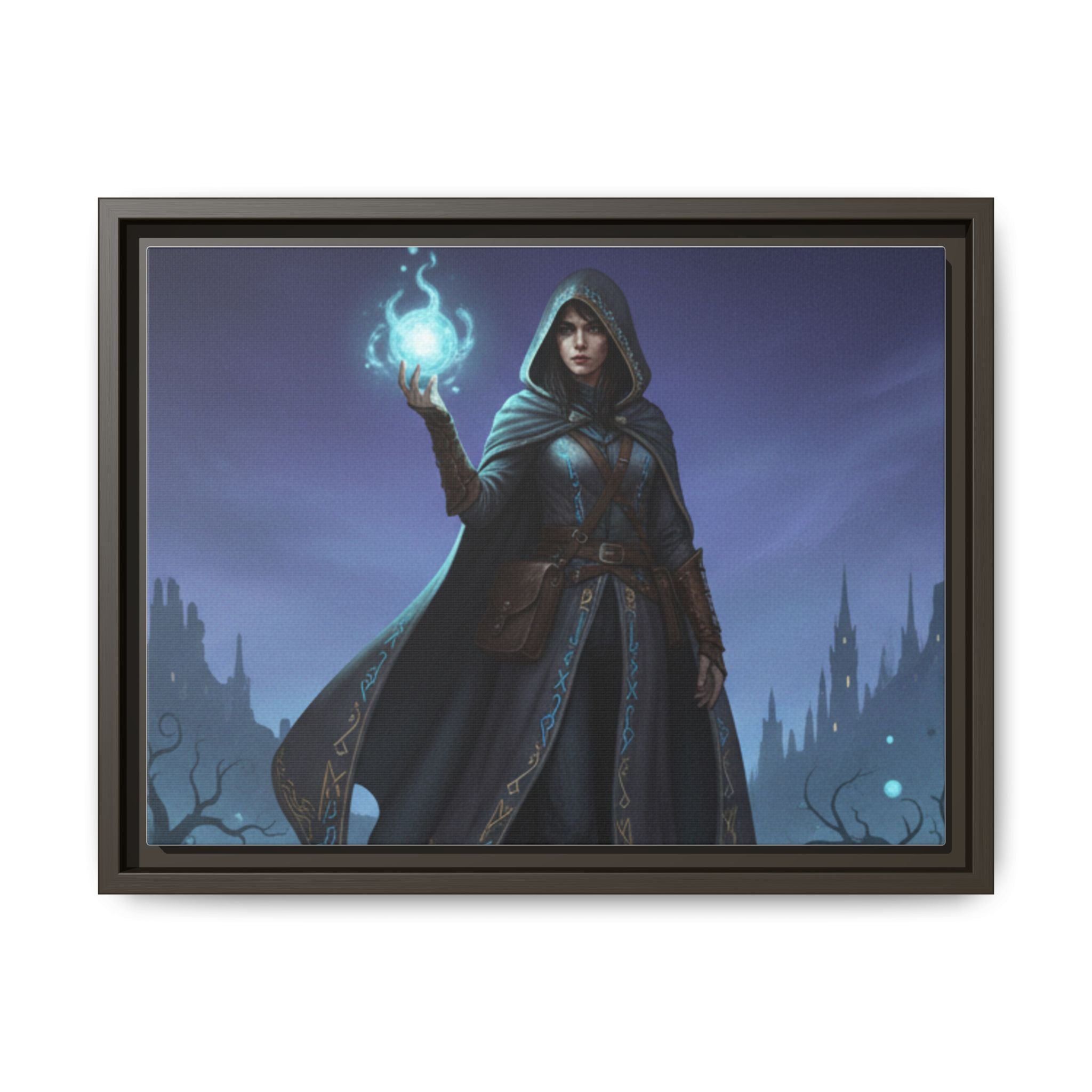 Framed Matte Canvas Wall Art