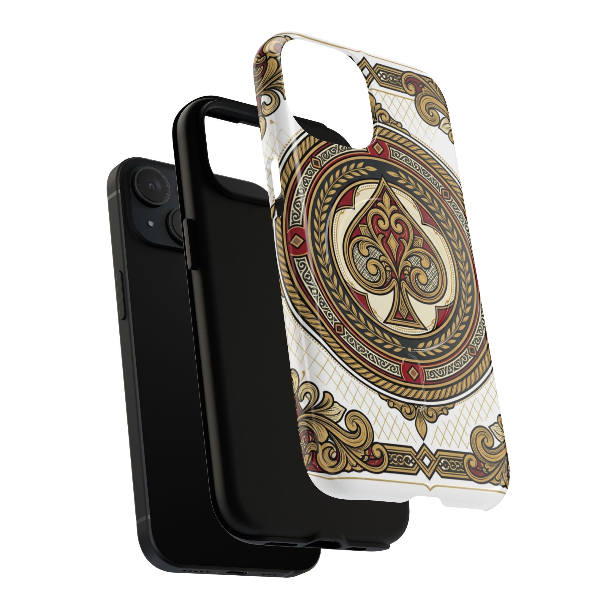 Ornate Ace of Spades Magnetic Tough Case