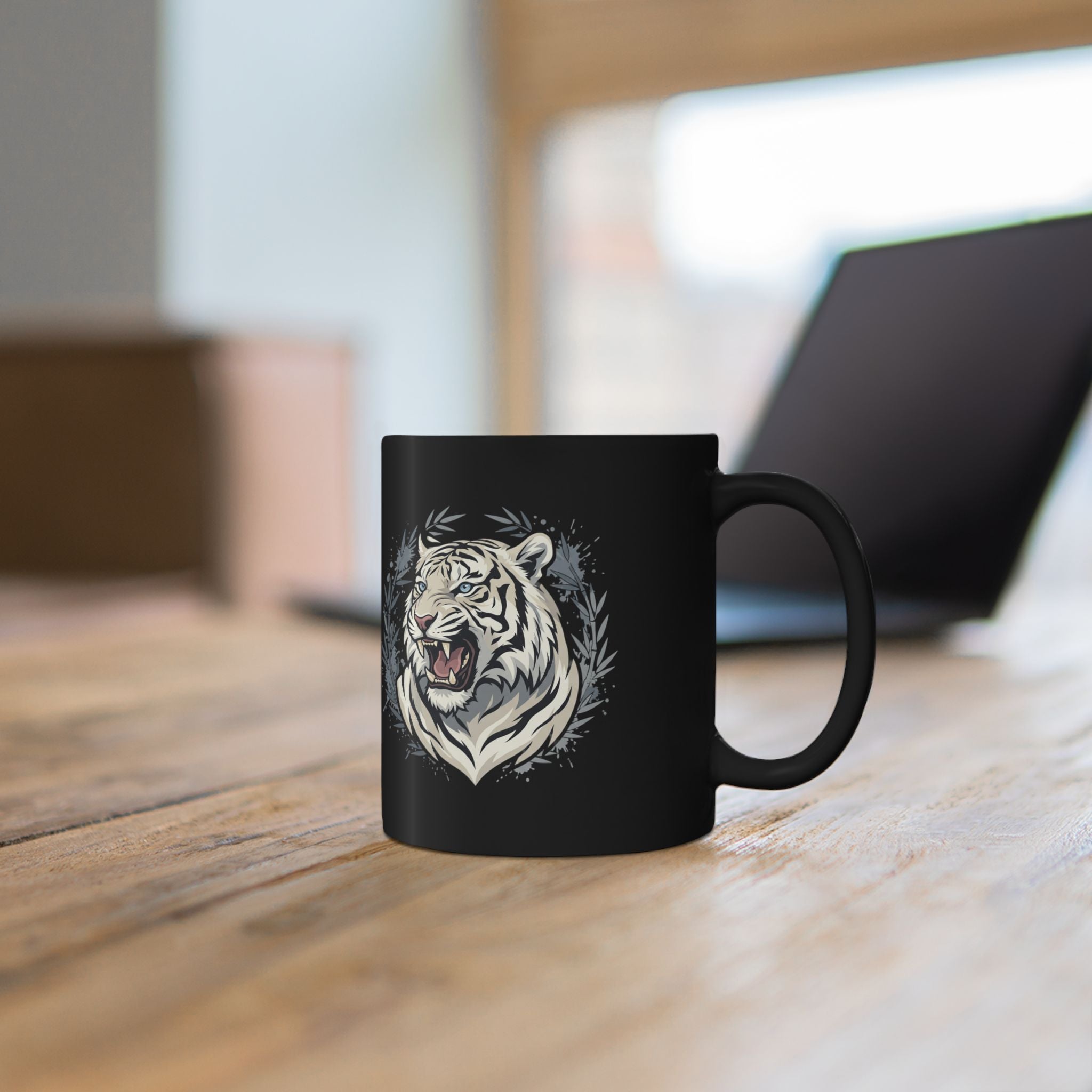 Black Ceramic Coffee Cup (11oz & 15oz)