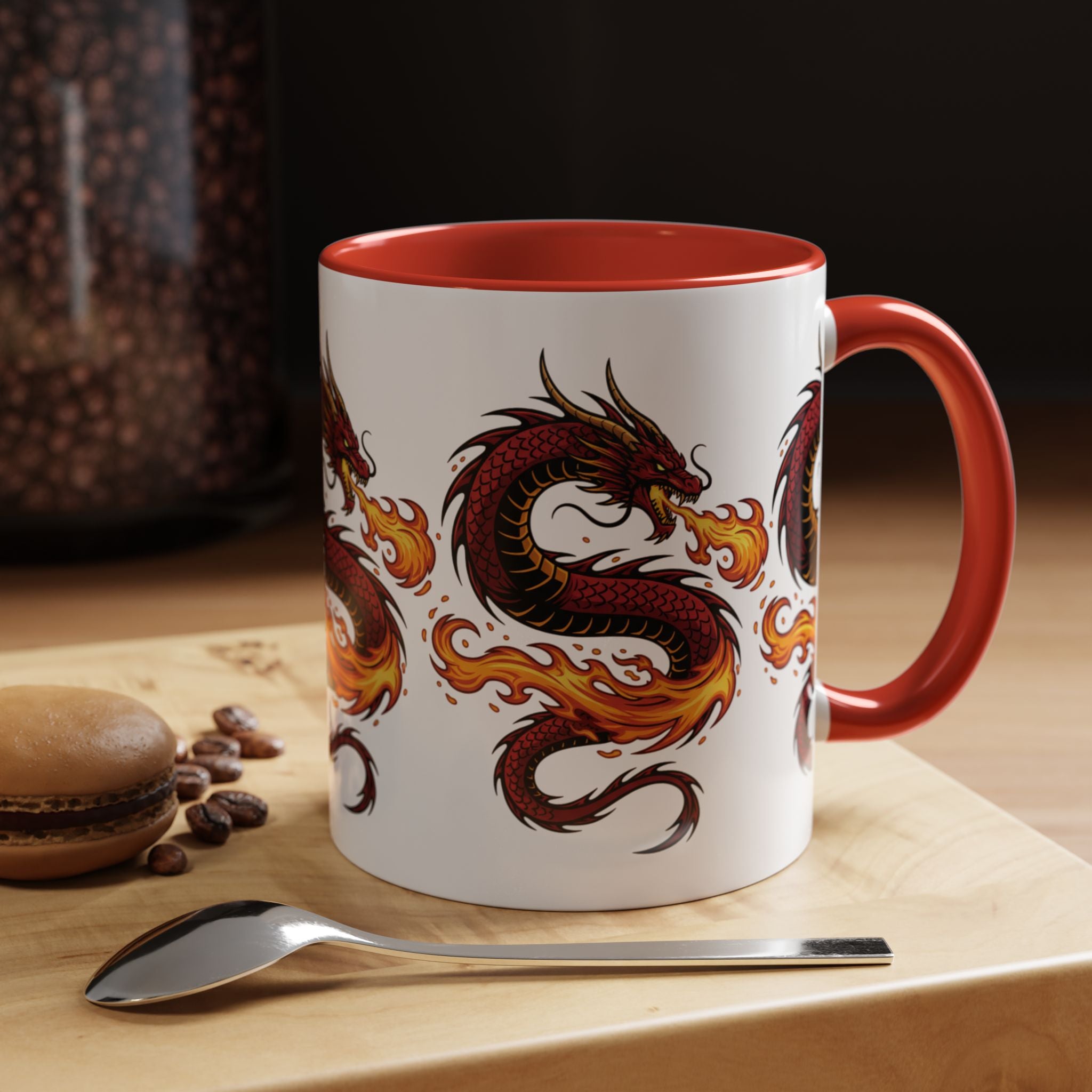 Fire Dragon Coffee Mug — Ceramic Mug (11/15 oz)