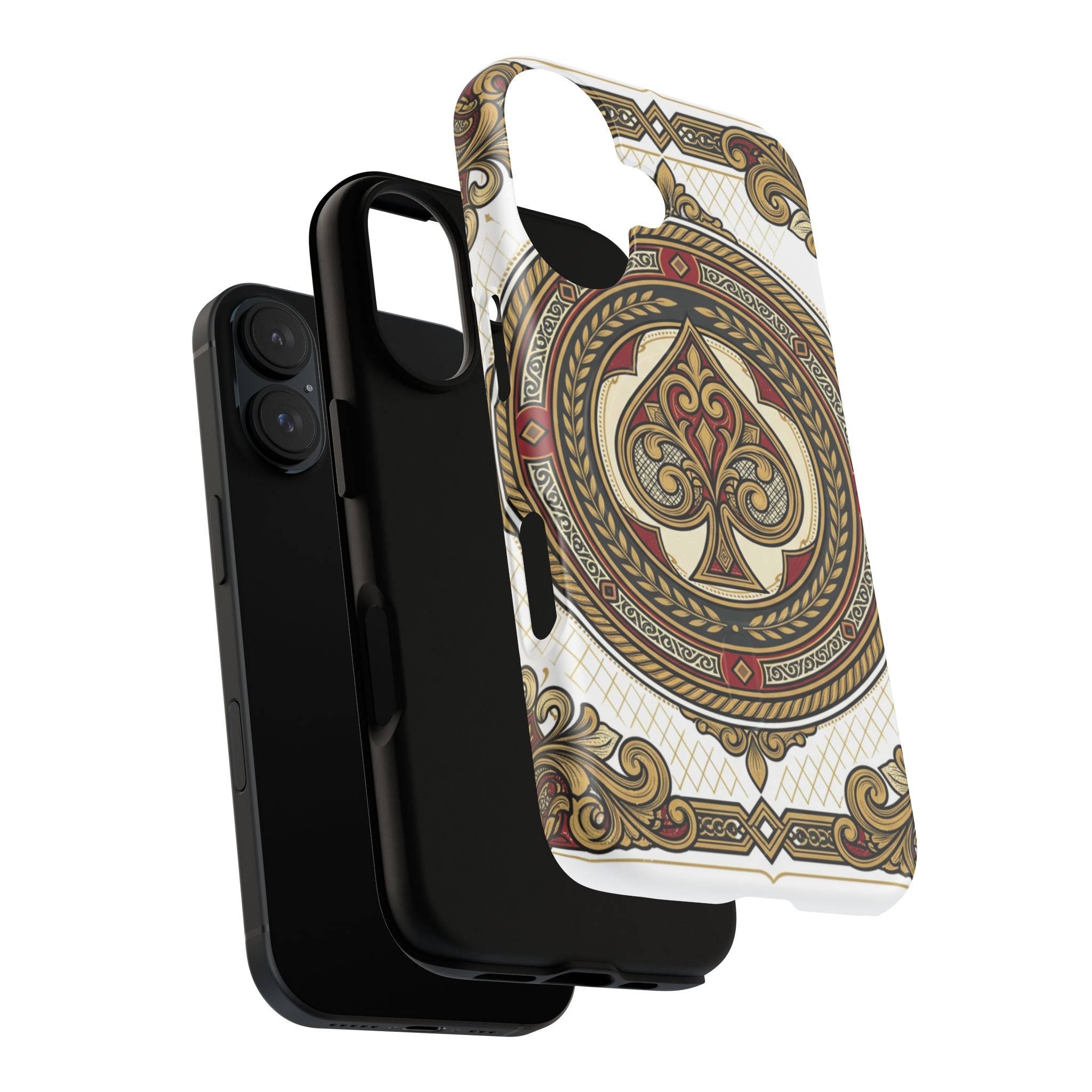 Ornate Ace of Spades Magnetic Tough Case