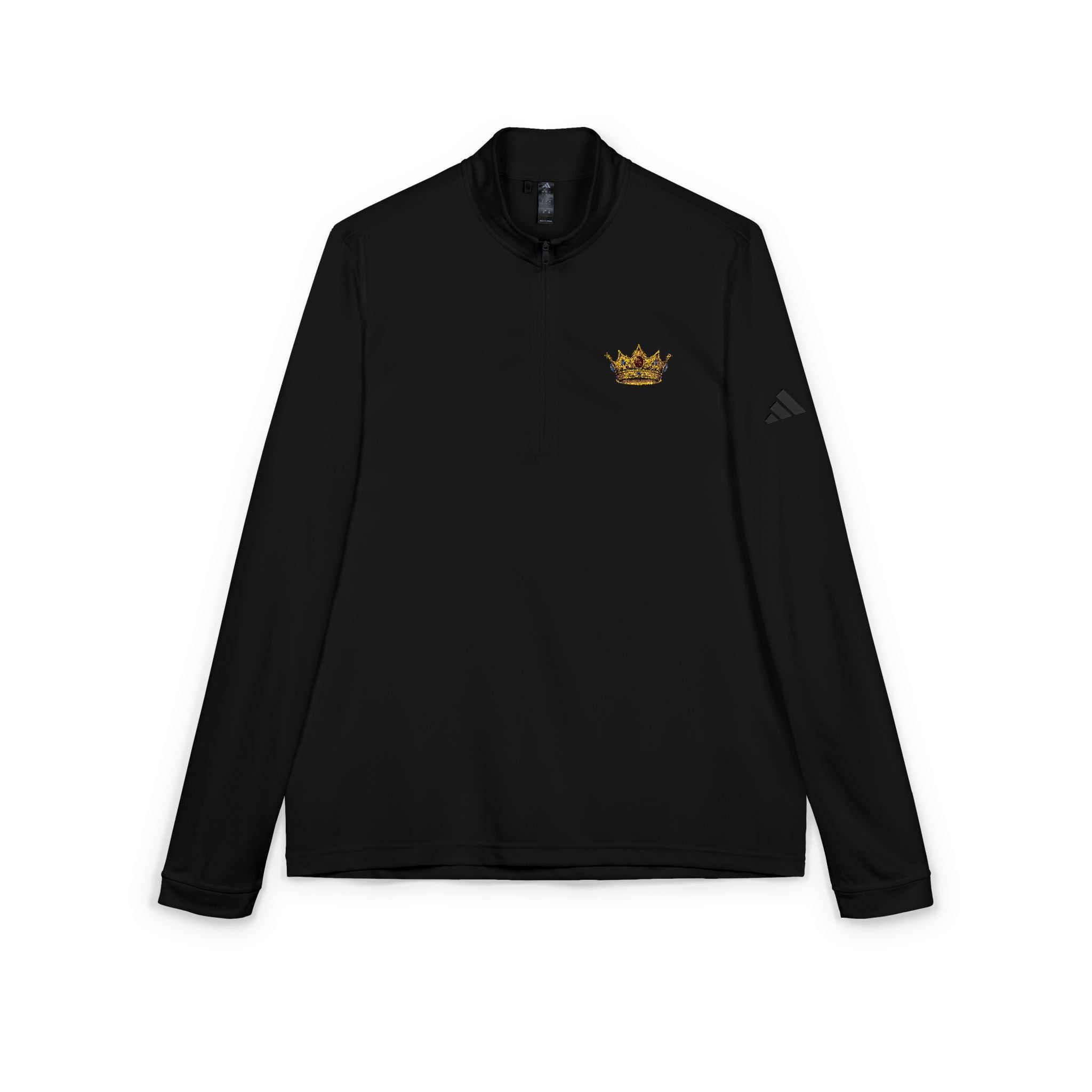 Adidas Embroidered Zip Pullover