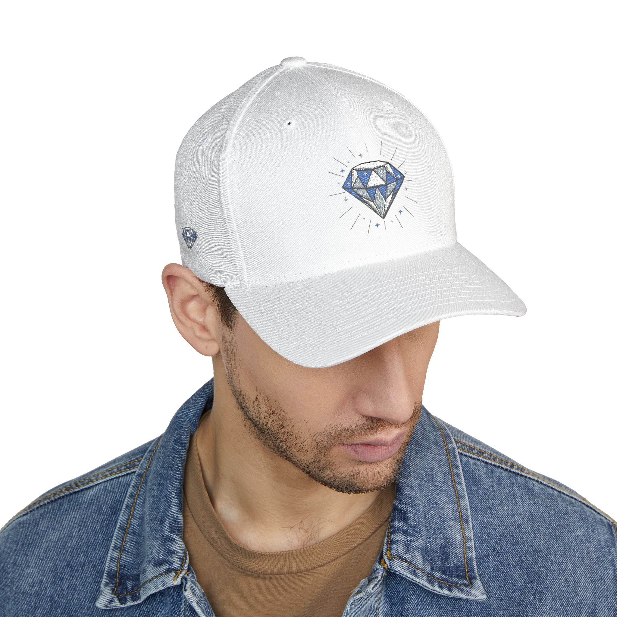 Diamond Sparkle Embroidered Cap