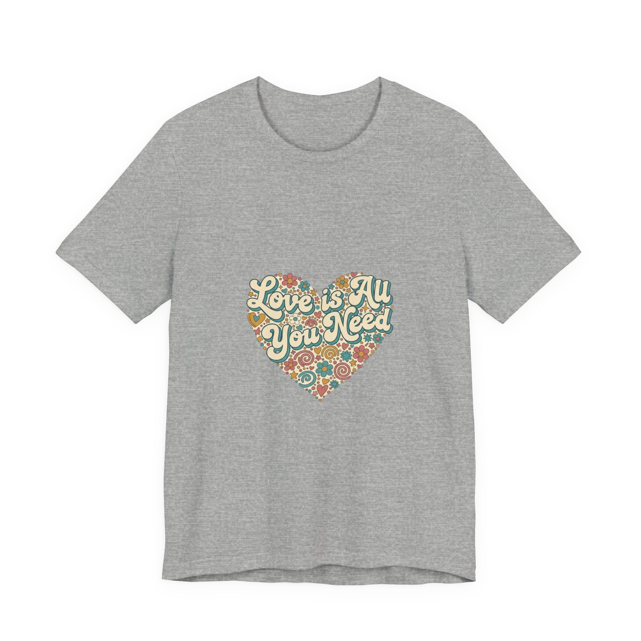 Love Is All You Need Heart Tee