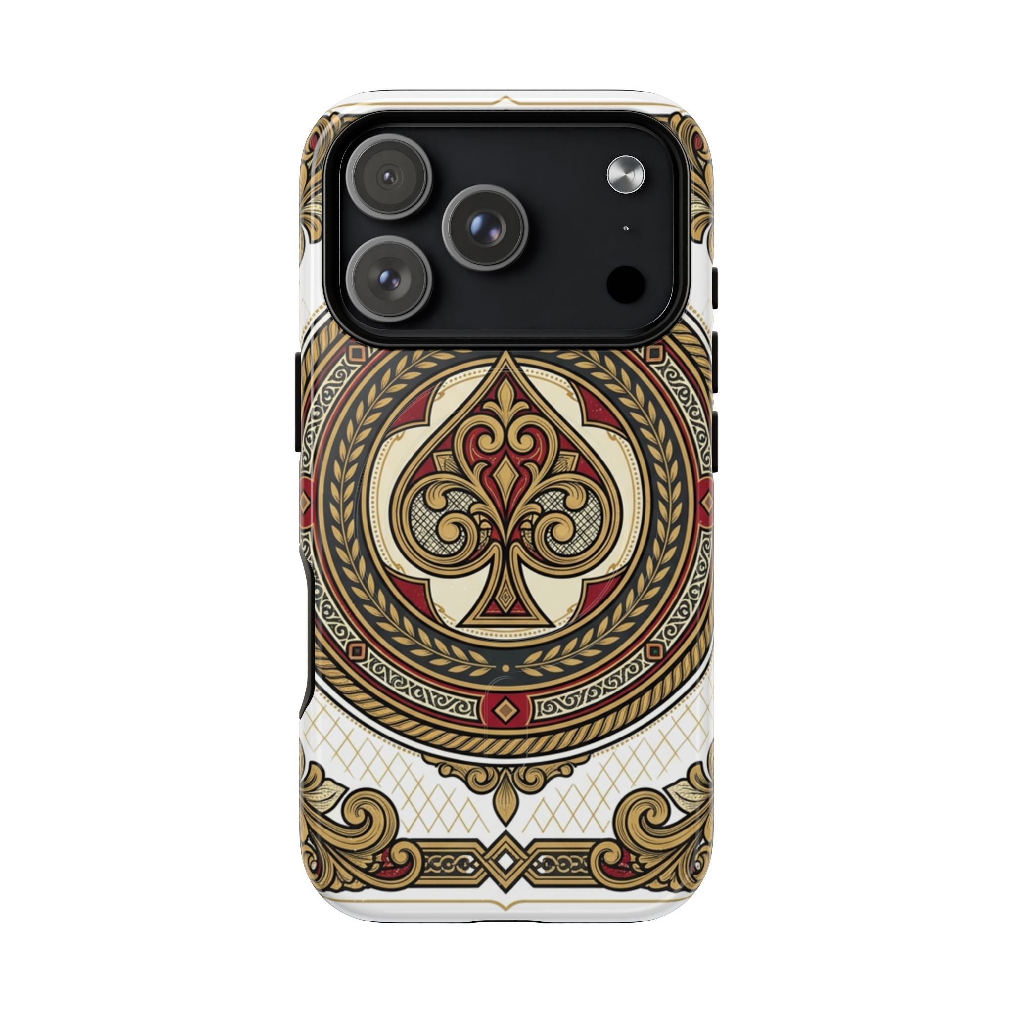 Ornate Ace of Spades Magnetic Tough Case