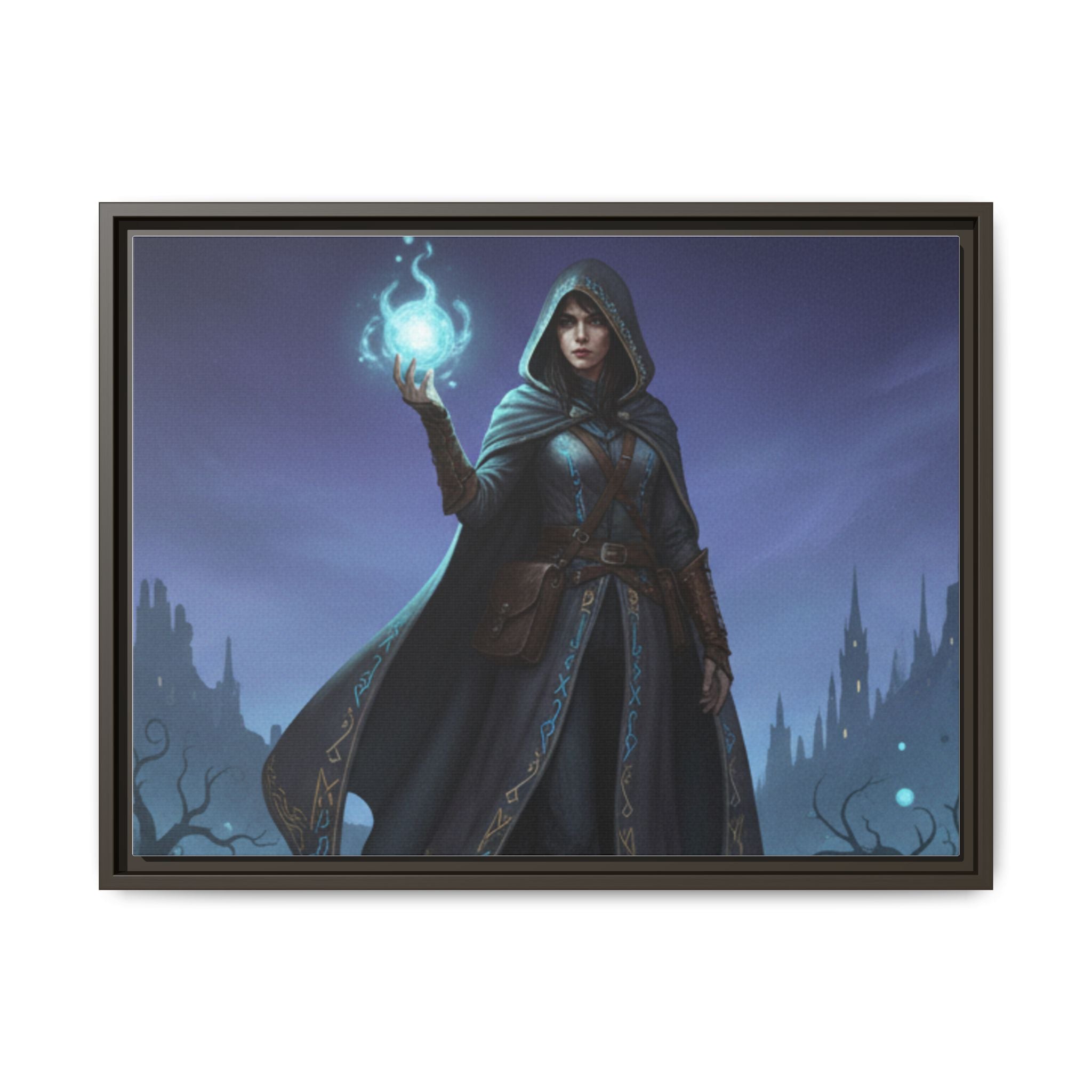 Framed Matte Canvas Wall Art