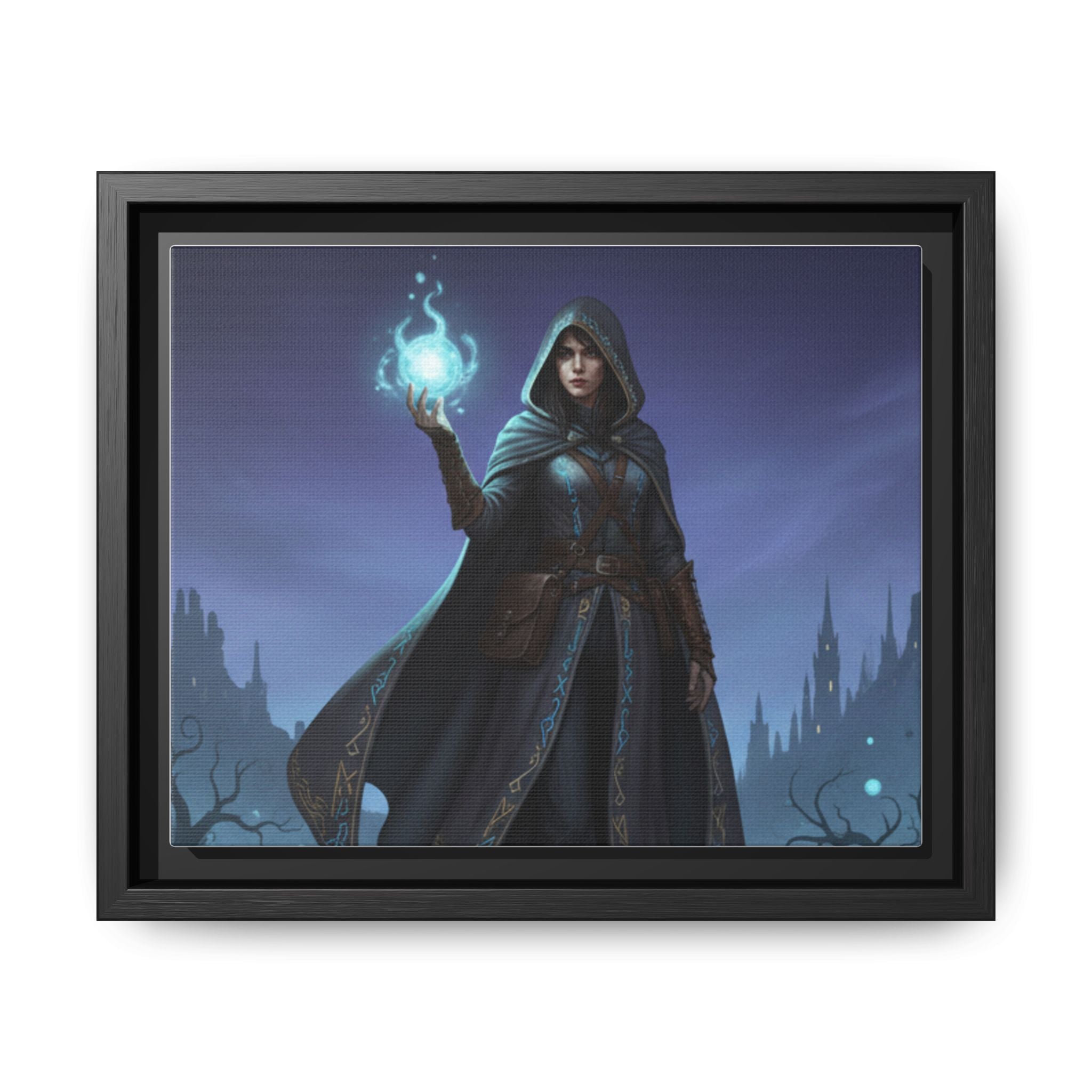 Framed Matte Canvas Wall Art