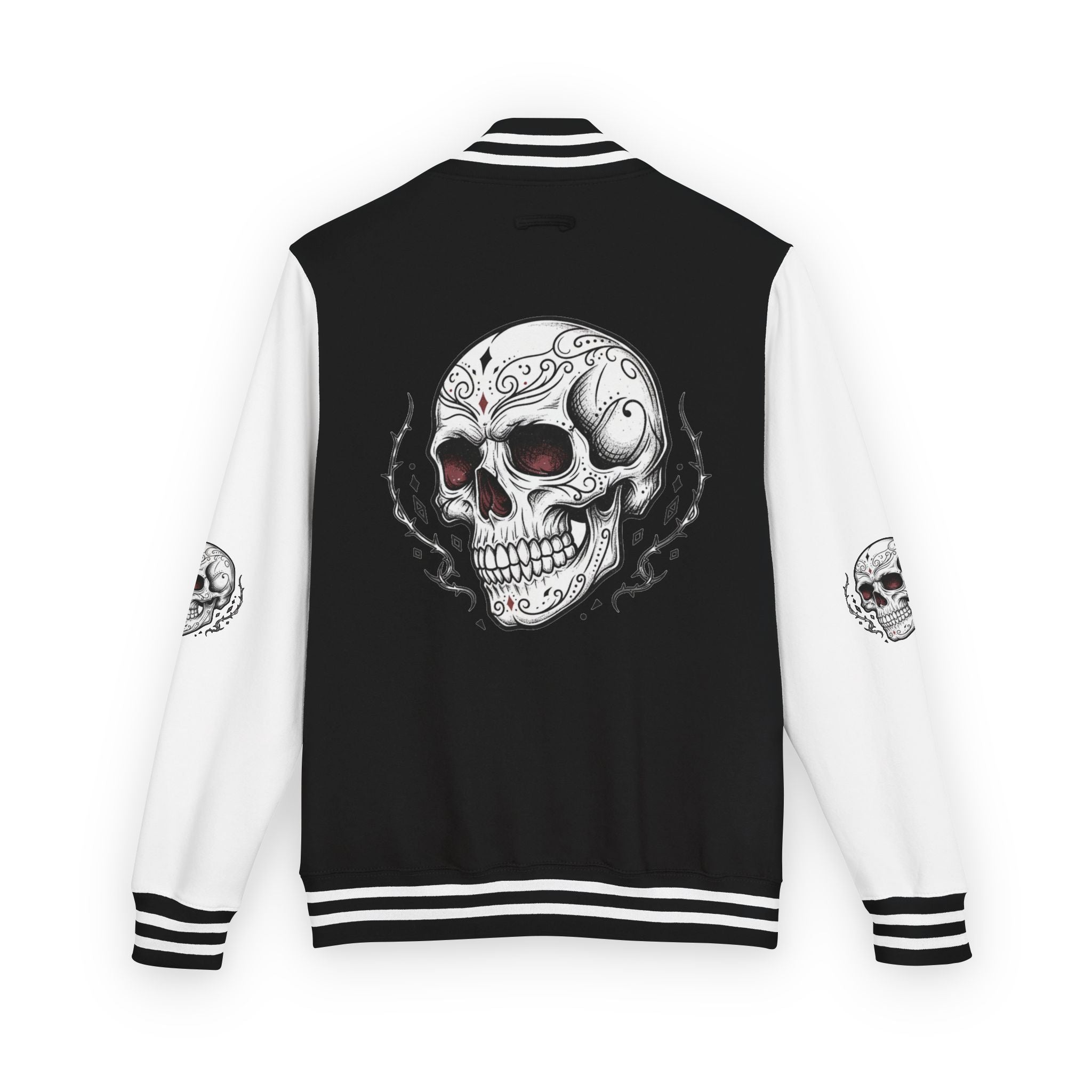 Baseball Jacket — Retro Skull