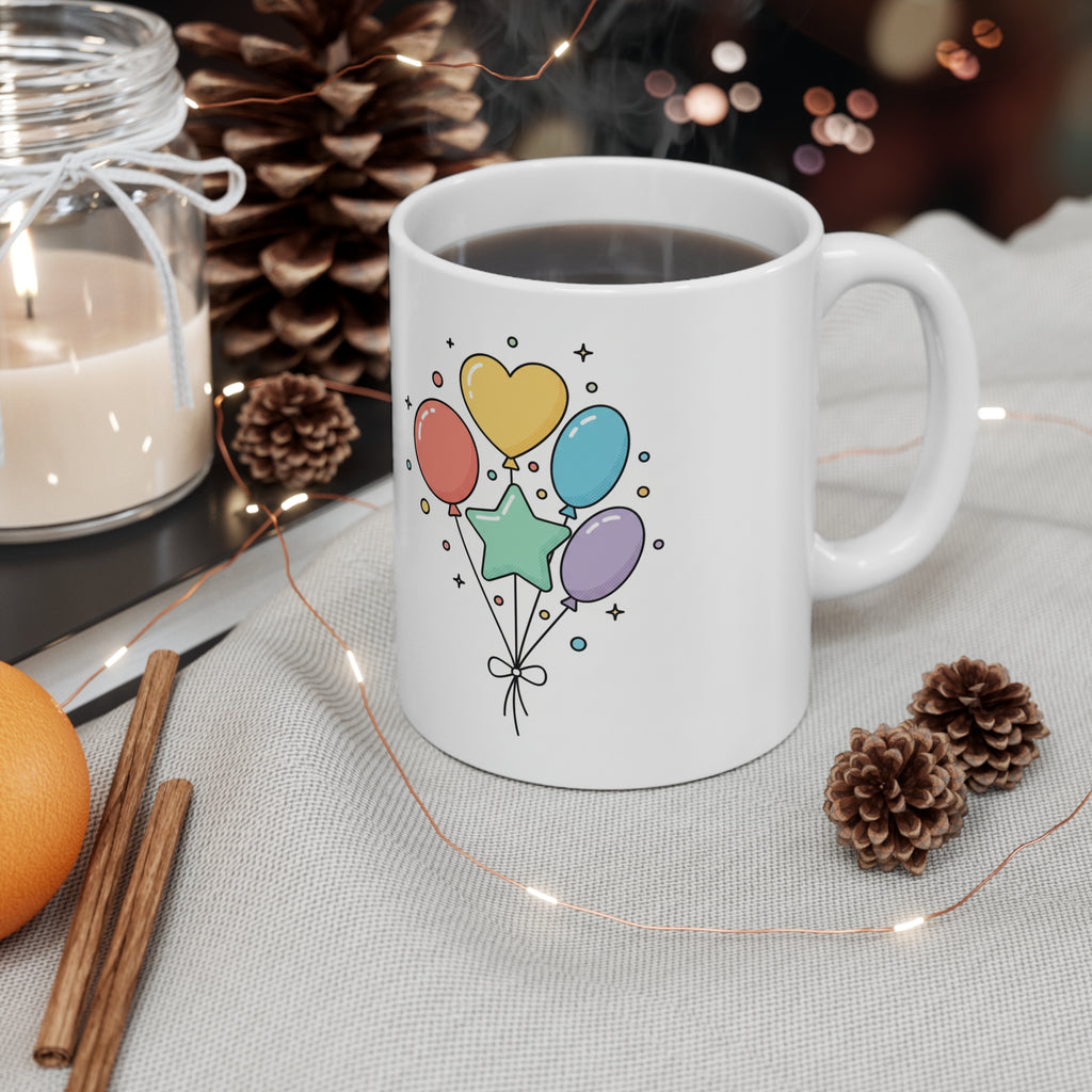 Balloon Bouquet Ceramic Mug 11oz/15oz