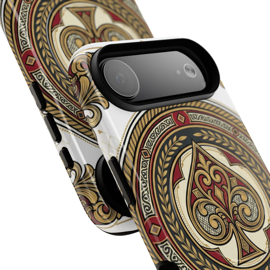 Ornate Ace of Spades Magnetic Tough Case