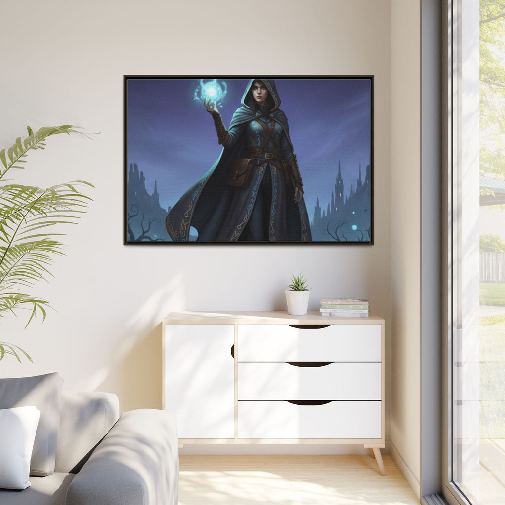 Framed Matte Canvas Wall Art