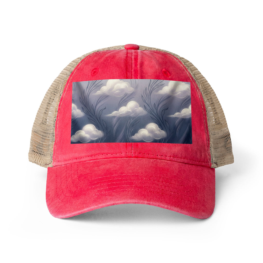 Women's Washed Mesh-Back Cap