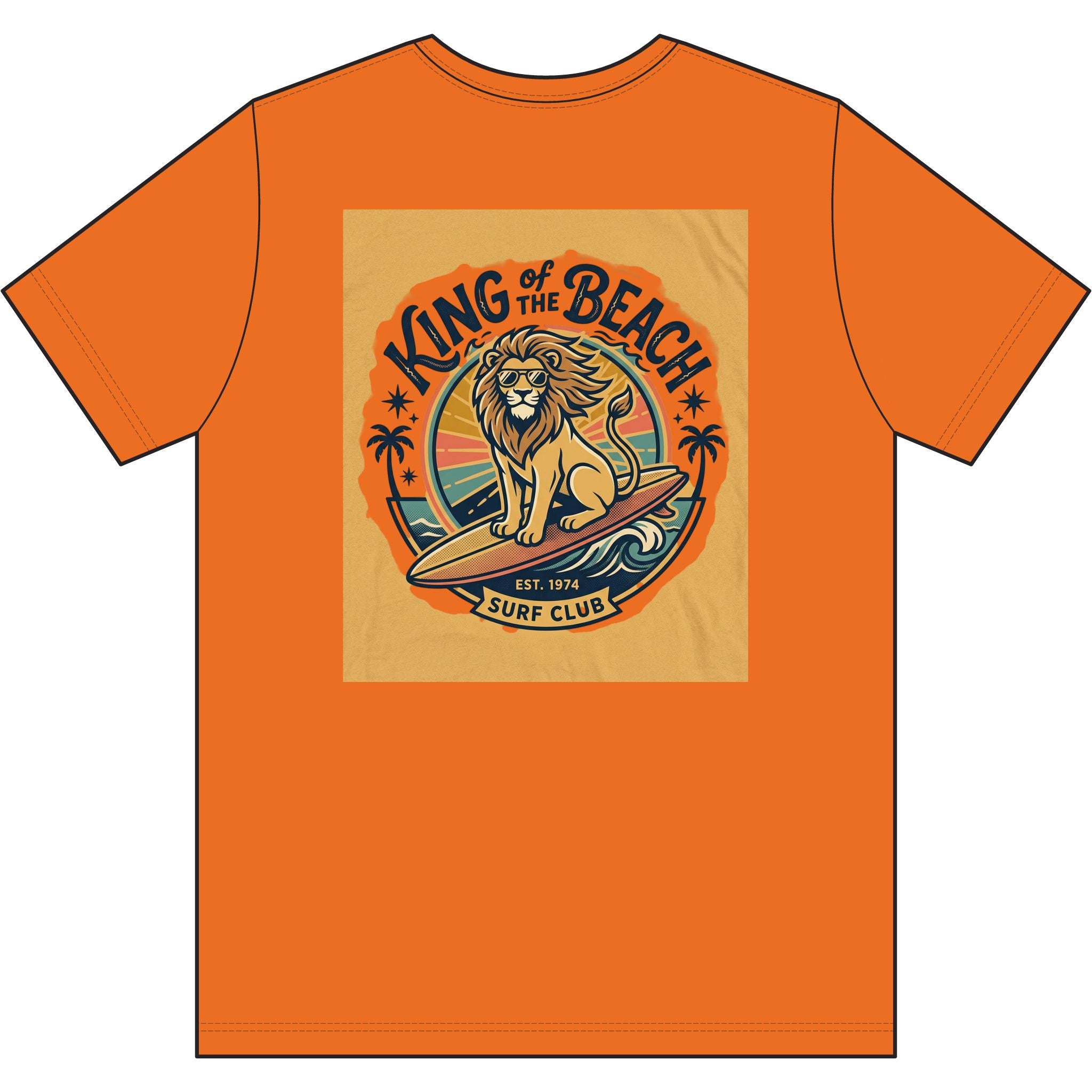 King of the Beach Surf Club T-Shirt
