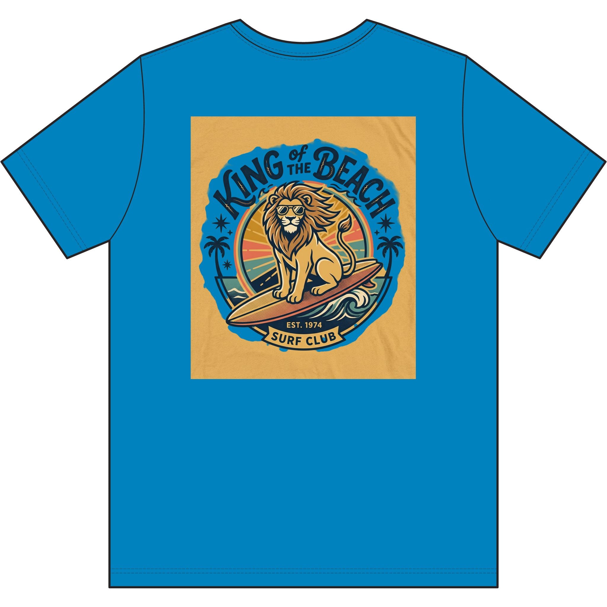 King of the Beach Surf Club T-Shirt