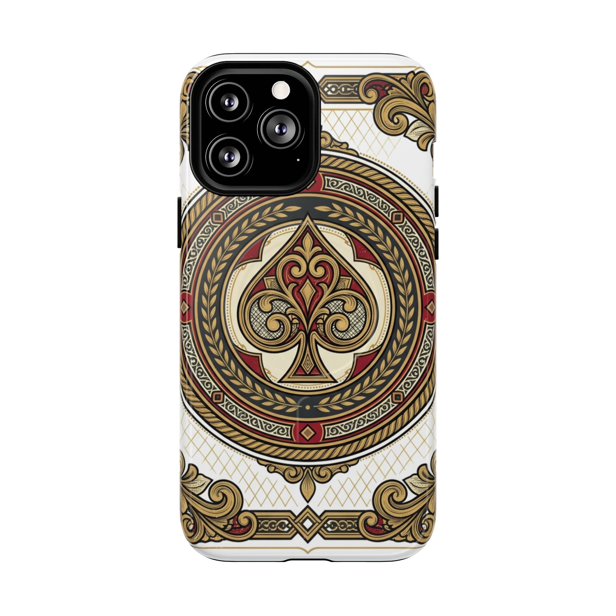 Ornate Ace of Spades Magnetic Tough Case