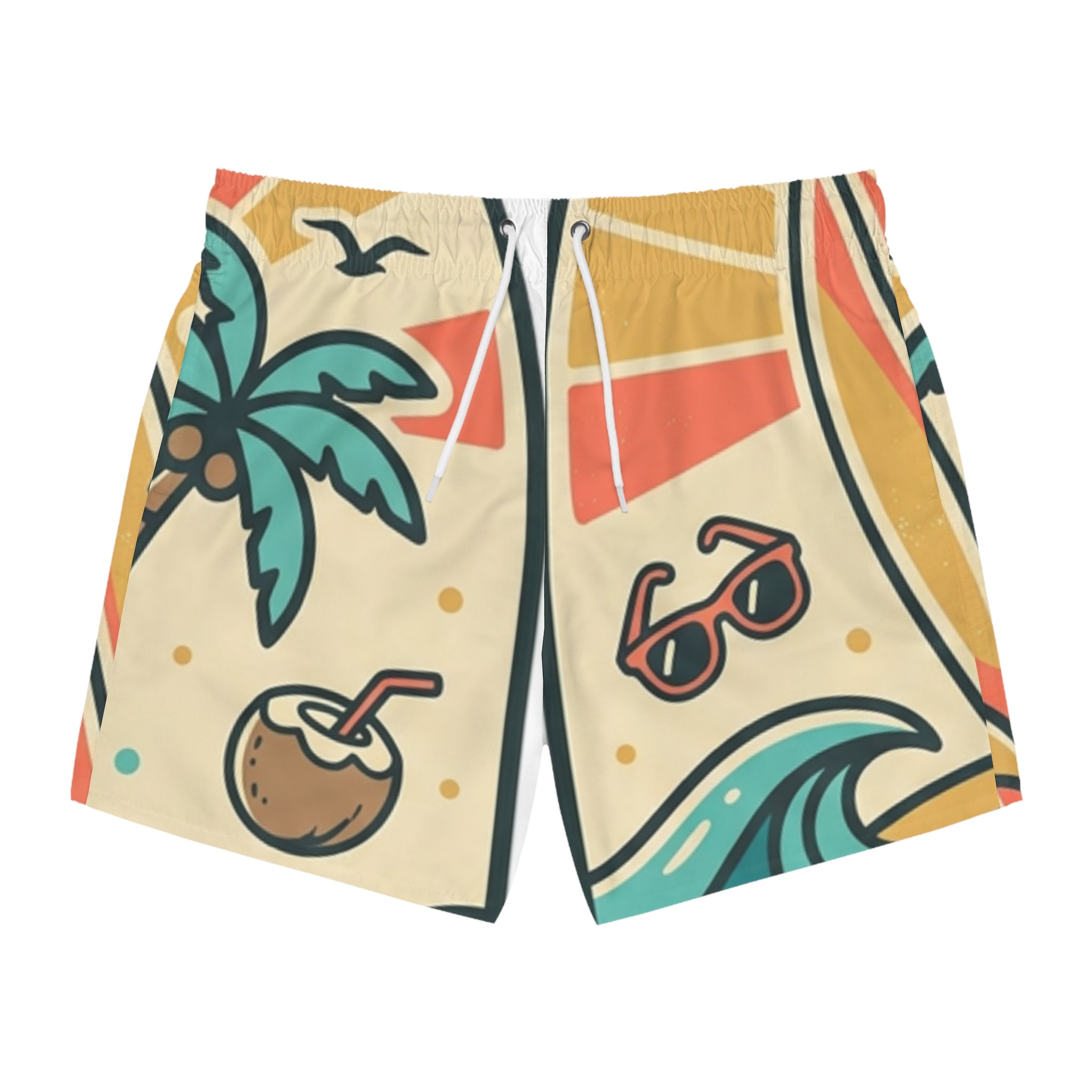 Men's Tropical Surf Swim Trunks