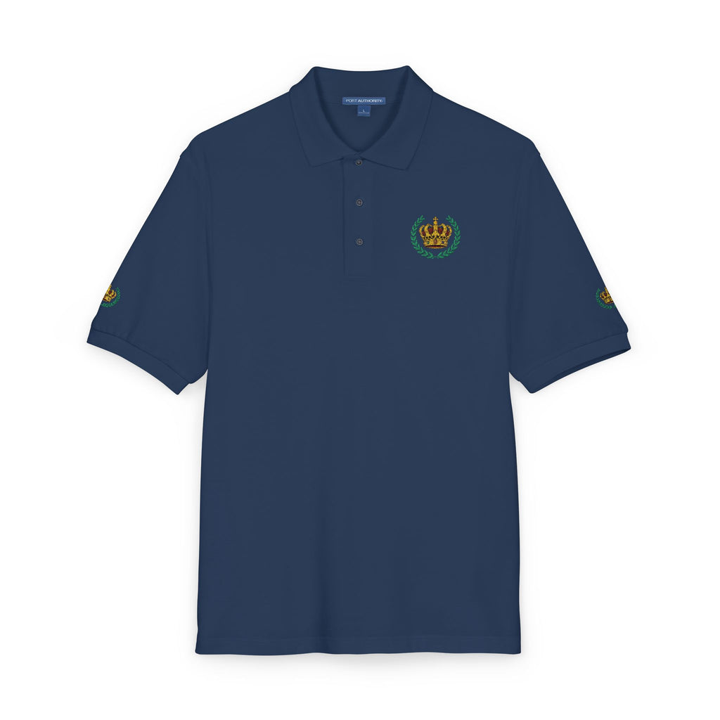 Embroidered Crest Polo Shirt