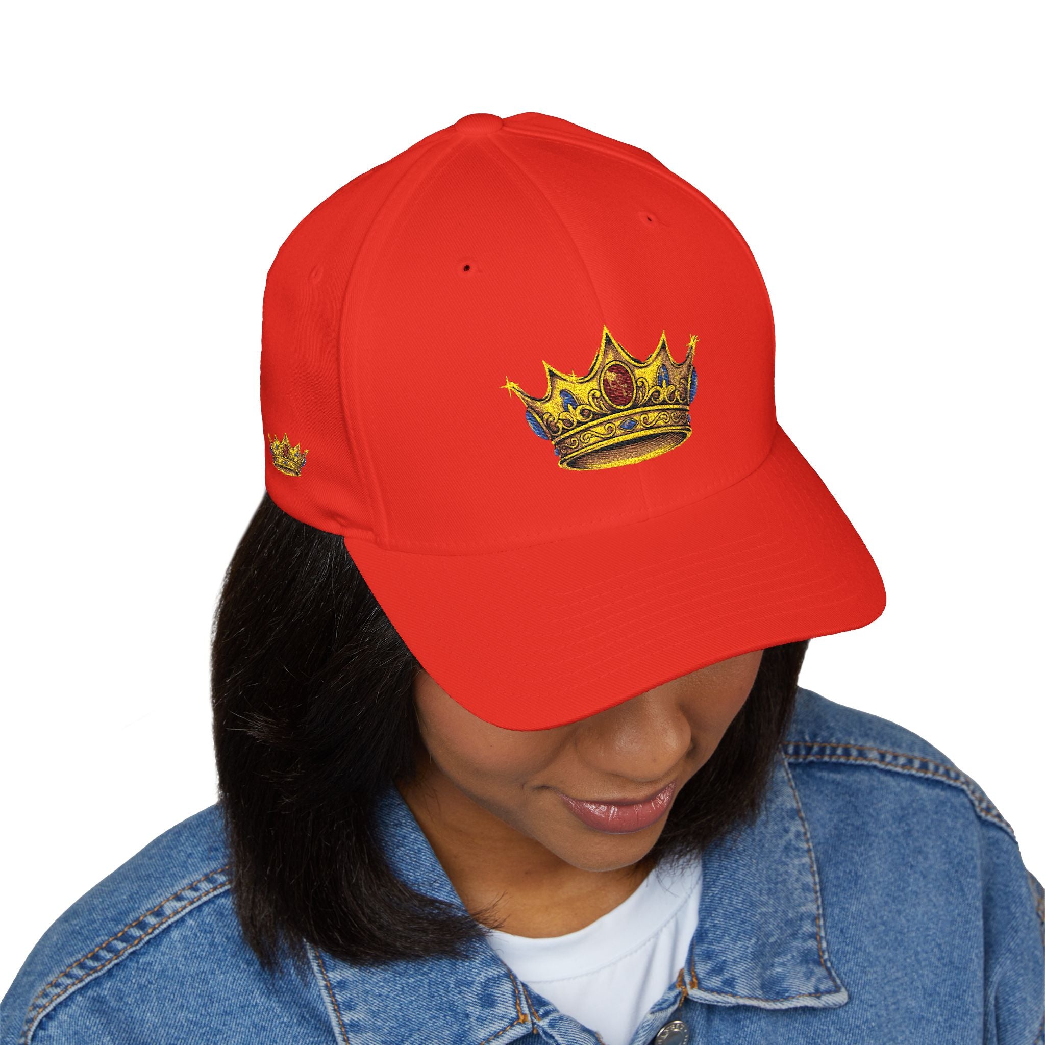 Royal Gold Crown Cap